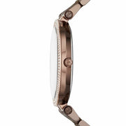  Shop Authentic Michael Kors Darci Quartz Brown Dial Brown Steel Strap Watch For Women - MK3416 - Luxxuri