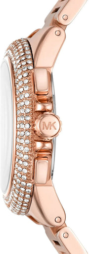  Shop Authentic Michael Kors Camille Chronograph White Dial Rose Gold Steel Strap Watch For Women - MK6995 - Luxxuri