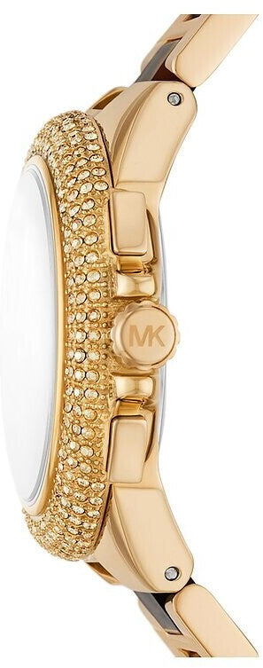  Shop Authentic Michael Kors Camille Chronograph Brown Dial Two Tone Steel Strap Watch For Women - MK7269 - Luxxuri