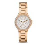  Shop Authentic Michael Kors Mini Camille Chronograph White Dial Rose Gold Steel Strap Watch For Women - MK6844 - Luxxuri