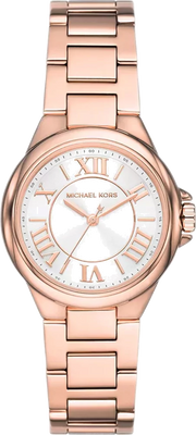  Shop Authentic Michael Kors Camille Quartz White Dial Rose Gold Steel Strap Watch For Women - MK7256 - Luxxuri