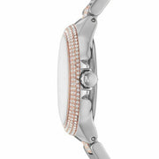  Shop Authentic Michael Kors Camille Multifunction White Dial Two Tone Steel Strap Watch For Women - MK6846 - Luxxuri