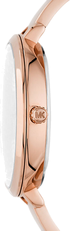  Shop Authentic Michael Kors Charley Quartz Crystals Rose Gold Dial Rose Gold Steel Strap Watch For Women - MK4433 - Luxxuri