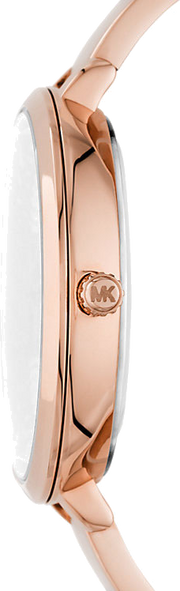  Shop Authentic Michael Kors Charley Quartz Crystals Rose Gold Dial Rose Gold Steel Strap Watch For Women - MK4433 - Luxxuri
