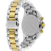  Shop Authentic Michael Kors Bradshaw Chronograph Silver Dial Two Tone Steel Strap Watch For Women - MK5912 - Luxxuri