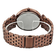  Shop Authentic Michael Kors Darci Quartz Brown Dial Brown Steel Strap Watch For Women - MK3416 - Luxxuri