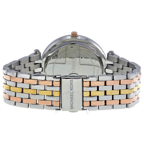  Shop Authentic Michael Kors Darci Silver Dial Two Tone Stainless Steel Strap Watch for Women - MK3203 - Luxxuri