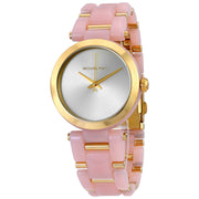  Shop Authentic Michael Kors Delray Rose Gold Dial Pink Steel Strap Watch for Women - MK4316 - Luxxuri