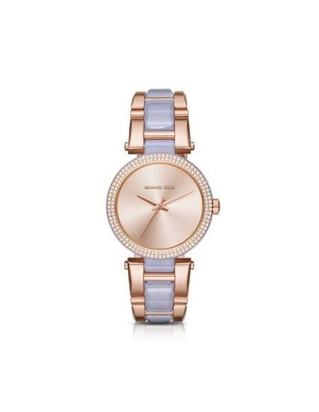  Shop Authentic Michael Kors Delray Rose Gold Dial Two Tone Steel Strap Watch for Women - MK4319 - Luxxuri