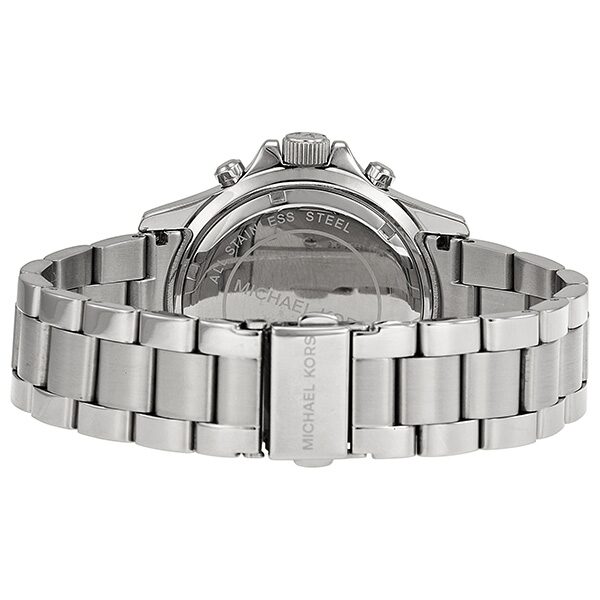  Shop Authentic Michael Kors Everest Chronograph Black Dial Silver Steel Strap Watch For Women - MK5753 - Luxxuri