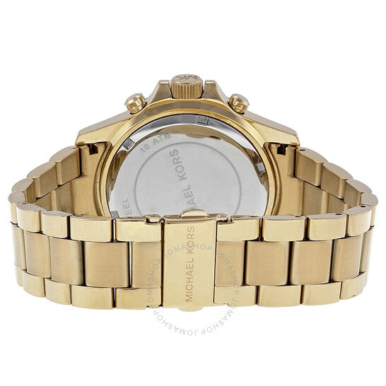  Shop Authentic Michael Kors Everest Chronograph Gold Dial Gold Steel Strap Watch for Women - MK5871 - Luxxuri