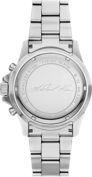  Shop Authentic Michael Kors Everest Chronograph Black Dial Two Tone Steel Strap Watch For Women - MK7209 - Luxxuri