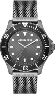  Shop Authentic Michael Kors Everest Quartz Grey Dial Grey Mesh Bracelet Watch For Men - MK9093 - Luxxuri