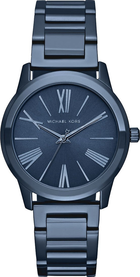  Shop Authentic Michael Kors Hartman Quartz Blue Dial Blue Steel Strap Watch For Women - MK3509 - Luxxuri