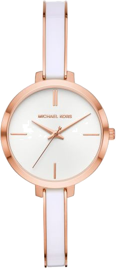  Shop Authentic Michael Kors Jaryn Analog White Dial Two Tone Steel Strap Watch For Women - MK4342 - Luxxuri