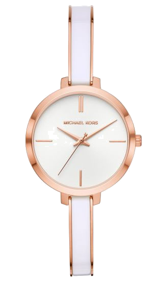  Shop Authentic Michael Kors Jaryn Analog White Dial Two Tone Steel Strap Watch For Women - MK4342 - Luxxuri