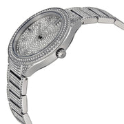  Shop Authentic Michael Kors Kerry Crystal Pave Silver Dial Silver Steel Strap Watch For Women - MK3359 - Luxxuri