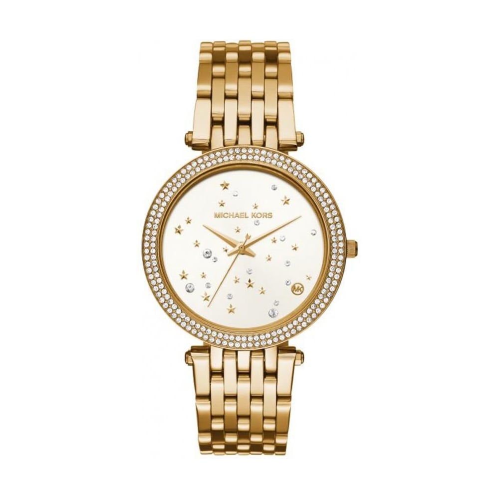  Shop Authentic Michael Kors Darci White Dial Gold Steel Strap Watch for Women - MK3727 - Luxxuri