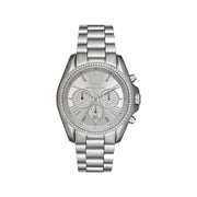  Shop Authentic Michael Kors Bradshaw Chronograph Silver Dial Silver Steel Strap Watch For Women - MK6537 - Luxxuri