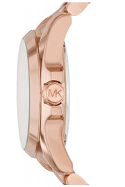  Shop Authentic Michael Kors Bradshaw Rose Gold Dial Rose Gold Steel Strap Watch for Women - MK6437 - Luxxuri