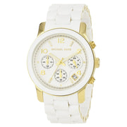  Shop Authentic Michael Kors Runway White Dial White Steel Strap Watch for Women - MK5145 - Luxxuri