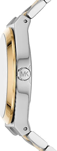  Shop Authentic Michael Kors Lennox Three-Hand White Dial Two Tone Steel Strap Watch for Women - MK7464 - Luxxuri