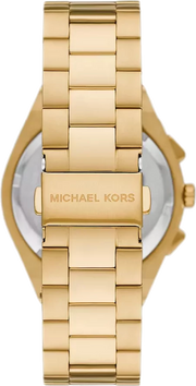  Shop Authentic Michael Kors Lennox Chronograph White Dial Gold Steel Strap Watch For Men - MK9120 - Luxxuri
