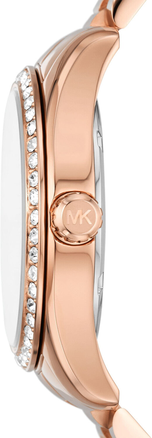  Shop Authentic Michael Kors Lexington White Dial Rose Gold Steel Strap Watch for Women - MK1088 - Luxxuri
