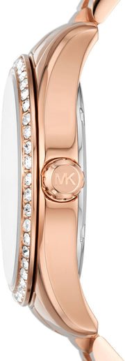 Shop Authentic Michael Kors Lexington White Dial Rose Gold Steel Strap Watch for Women - MK1088 - Luxxuri