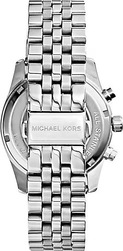  Shop Authentic Michael Kors Runway Chronograph Black Dial Silver Steel Strap Watch For Women - MK5708 - Luxxuri