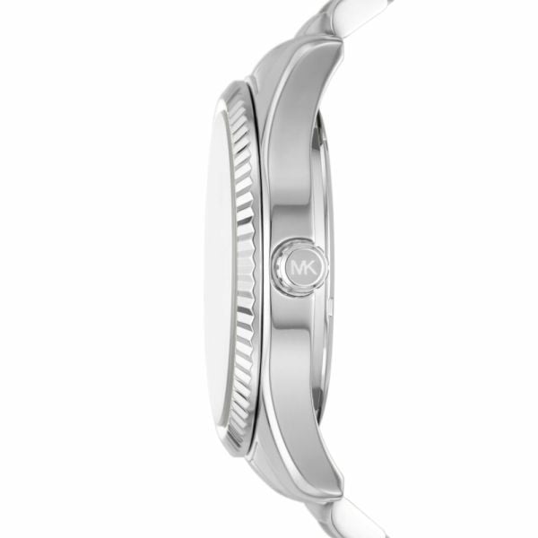  Shop Authentic Michael Kors Lexington Quartz Black Dial Silver Steel Strap Watch For Women - MK8946 - Luxxuri