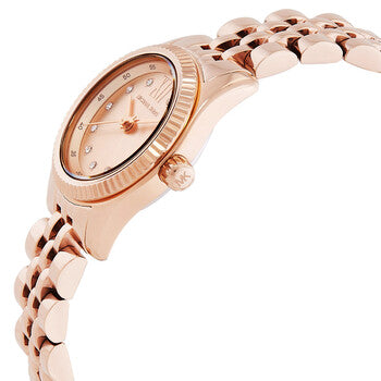  Shop Authentic Michael Kors Lexington Three Hand Rose Gold Dial Rose Gold Steel Strap Watch For Women - MK4739 - Luxxuri