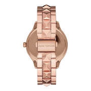  Shop Authentic Michael Kors Runway Mercer Quartz Rose Gold Dial Rose Gold Steel Strap Watch For Women - MK6736 - Luxxuri