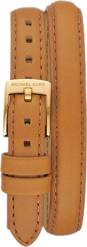  Shop Authentic Michael Kors Empire Three Hand Gold Dial Brown Leather Strap Watch for Women - MK4721 - Luxxuri