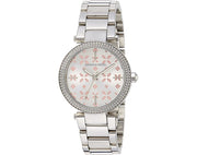  Shop Authentic Michael Kors Parker Silver Dial Silver Stainless Steel Strap Watch for Women - MK6483 - Luxxuri