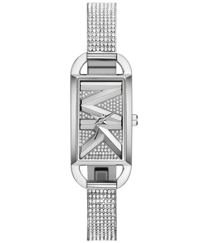  Shop Authentic Michael Kors Empire Three-Hand Silver Dial Silver Steel Strap Watch for Women - MK4841 - Luxxuri