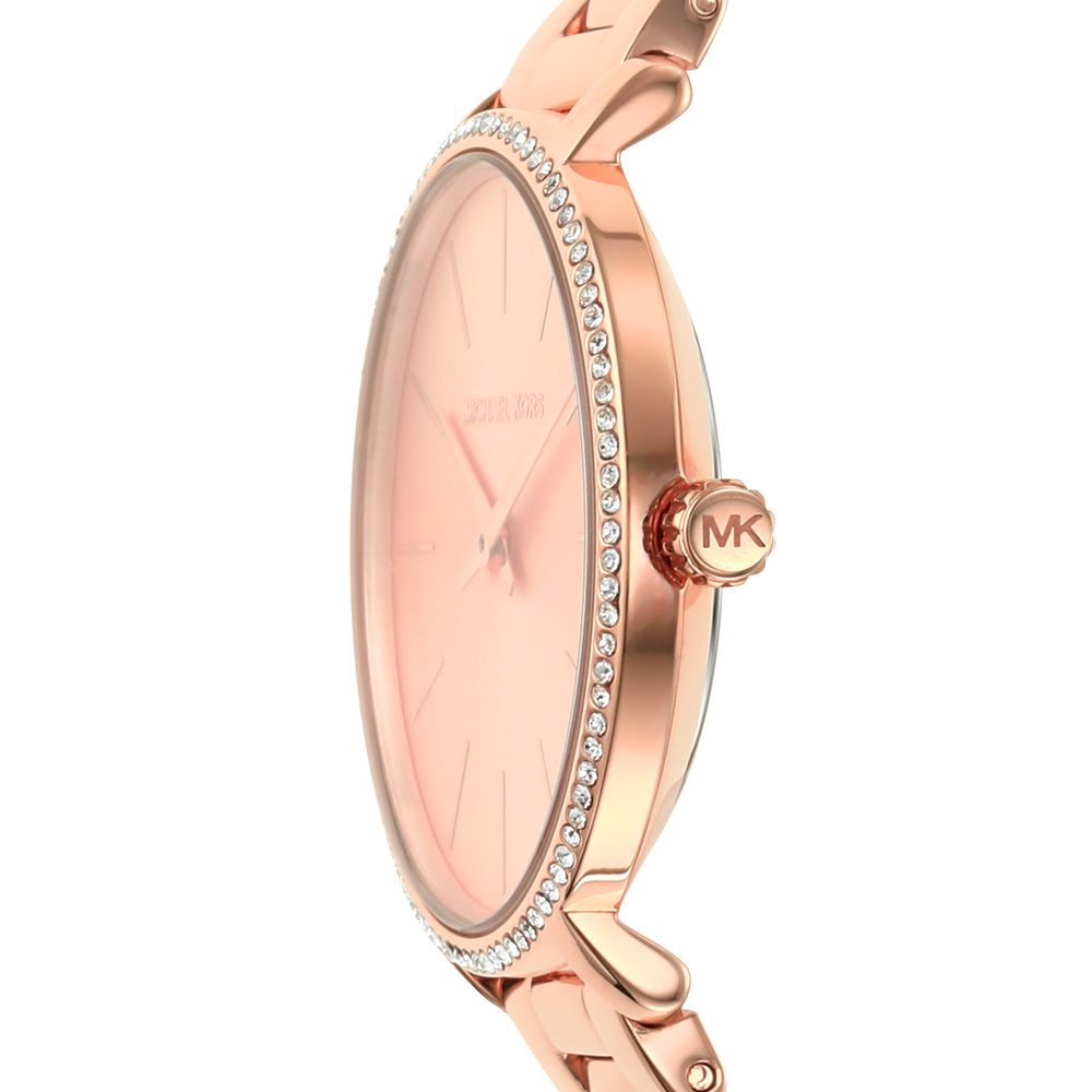  Shop Authentic Michael Kors Pyper Quartz Rose Gold Dial Rose Gold Steel Strap Watch For Women - MK1040 - Luxxuri