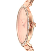  Shop Authentic Michael Kors Pyper Quartz Rose Gold Dial Rose Gold Steel Strap Watch For Women - MK1040 - Luxxuri