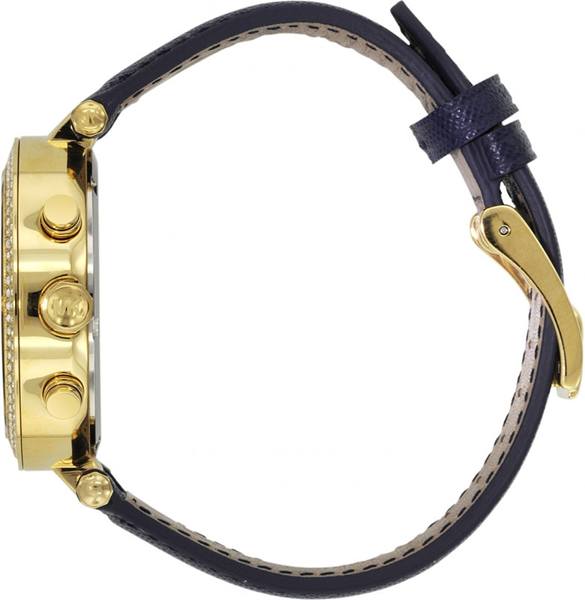  Shop Authentic Michael Kors Parker Gold Dial Blue Leather Strap Watch for Women - MK2280 - Luxxuri