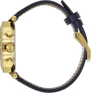  Shop Authentic Michael Kors Parker Gold Dial Blue Leather Strap Watch for Women - MK2280 - Luxxuri