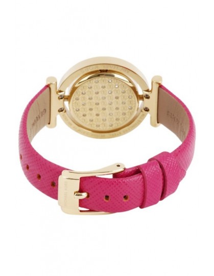 Shop Authentic Michael Kors Averi Gold Dial Pink Leather Strap Watch for Women - MK2525 - Luxxuri