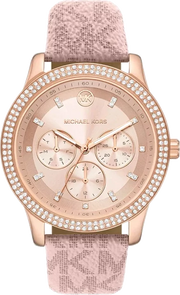  Shop Authentic Michael Kors Tibby Multifunction Rose Gold Dial Pink Leather Strap Watch For Women - MK2955 - Luxxuri