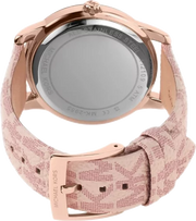  Shop Authentic Michael Kors Tibby Multifunction Rose Gold Dial Pink Leather Strap Watch For Women - MK2955 - Luxxuri