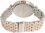  Shop Authentic Michael Kors Darci Silver Dial Two Tone Stainless Steel Strap Watch for Women - MK3203 - Luxxuri