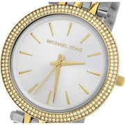  Shop Authentic Michael Kors Darci Silver Dial Two Tone Stainless Steel Strap Watch for Women - MK3215 - Luxxuri
