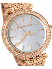  Shop Authentic Michael Kors Darci Mother of Pearl Dial Rose Gold Steel Strap Watch for Women - MK3220 - Luxxuri