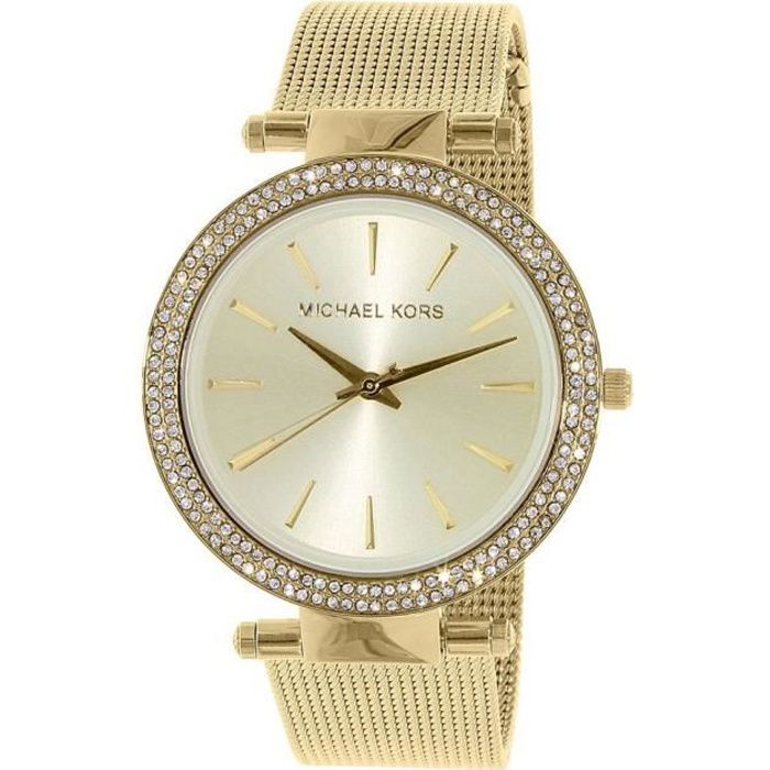 Shop Authentic Michael Kors Darci Gold Dial Gold Mesh Bracelet Watch for Women - MK3368 - Luxxuri