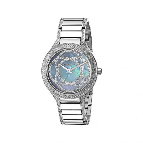  Shop Authentic Michael Kors Kerry Mother of Pearl Dial Silver Strap Watch for Women - MK3480 - Luxxuri