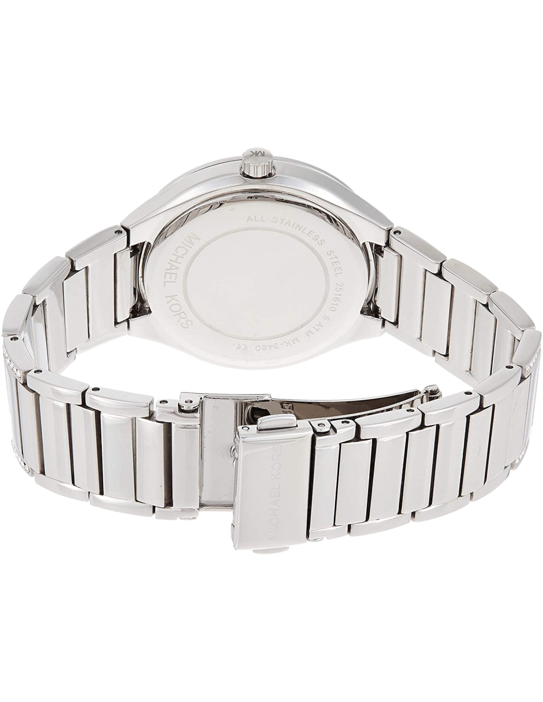  Shop Authentic Michael Kors Kerry Mother of Pearl Dial Silver Strap Watch for Women - MK3480 - Luxxuri
