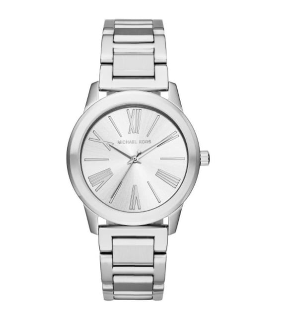  Shop Authentic Michael Kors Hartman Quartz Silver Dial Silver Steel Strap Watch For Women - MK3489 - Luxxuri